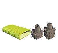 Buderus Logaplus Luftverteilpaket FK170 140x50mm Flachkanalsystem bis 170m2 - 7739619937