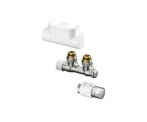 Buderus T/Uni-SH blocco rubinetto a valvola, con testa termostatica, 7747403855, T/Uni-SH bianco [Raccordi per riscaldamento]