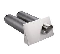 Buderus WGE160 Elemento immissione/espulsione DN160 DN160, per montaggio orizzontale, Acciaio inossidabile - 7738112064