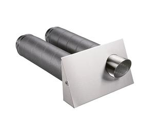 Buderus WGE160 Elemento immissione/espulsione DN160 DN160, per montaggio orizzontale, Acciaio inossidabile - 7738112064
