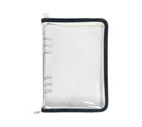 Budget Binder Folder, Waterproof Detachable A5/A6, Notebook Shell | Notebook Shell Waterproof Detachable Transparent Vinyl Journal Organizer Document Sleeve Protector for Meetings, Travel