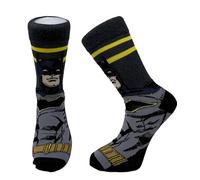 Budget Gifts Dc Bat Man - Calzini da uomo al polpaccio, taglia 39-45