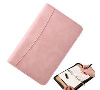 Budget Notebook Planner A6 PU Leather Buddget Planners With Calculator,Waterproof Money Binder, Multipurpose Cash Budget Binder for Timesaving Calculations Home, Saving Money, Budgeting Planner