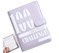 Budget Planner - Challenge Book | Budget Binder | Savings Challenge Book With Envelopes, Savings Challenge Book, Money Saving Binder, Money Saving Wallet Binder With Pen Slot, Savings Goals Tracker