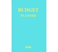 Budget Planner - Monthly Budget Book with Expense Tracker Notebook, Undated Bill Organizer & Finance Planner, 2025-2026 Account Book to Manage Your Finances-Blue