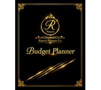 Budget Planner: Monthly Expense Tracker & Financial Organizer for Smart Money Management: Plan Smart, Live Better Income, Expenses, Savings & Goal Tracker