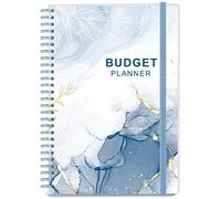 Budget Planner - Organizzatore mensile finanziario con taccuino per il monitoraggio delle spese. Diario mensile di bilancio, A5 non datato pianificatore finanziario/libro contabile che gestisce le tue