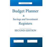 Budget Planner & Savings and Investment Registers -- SECOND EDITION