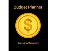 Budget Planner: Smart Money Management | Monthly Budget & Expense Tracker Notebook