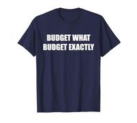 Budget Quale Budget esattamente Maglietta, Uomo, Navy, M