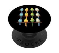 Budgie Birds PopSockets PopGrip Adesivo