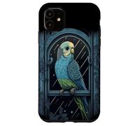 Budgie Budgerigar Parrocchetto Uccelli Birdwatching Custodia per iPhone 11