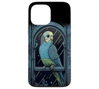 Budgie Budgerigar Parrocchetto Uccelli Birdwatching Custodia per iPhone 13 Pro Max