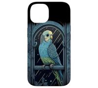 Budgie Budgerigar Parrocchetto Uccelli Birdwatching Custodia per iPhone 14