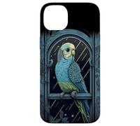 Budgie Budgerigar Parrocchetto Uccelli Birdwatching Custodia per iPhone 14 Plus