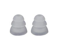 BUDGPZWSC 1-10Pairs S/M/L 3 Layers Soft Silicone Ear Tips Earbuds Cap For Universal In-Ear Earphone Headset Earplugs Ear Pads Cushion(M,10 Pairs)
