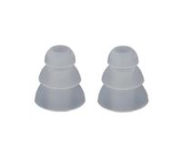 BUDGPZWSC 1-10Pairs S/M/L 3 Layers Soft Silicone Ear Tips Earbuds Cap For Universal In-Ear Earphone Headset Earplugs Ear Pads Cushion(S,10 Pairs)