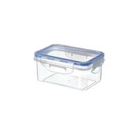 BUDGPZWSC Contenitore rettangolare sigillato for frigorifero da cucina con coperchio in plastica for alimenti, riscaldabile nel microonde(Light Grey)