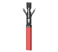 Budi Universal Travel USB Cable Adapter Set, Phone Charging, Data Sync & OTG - Red