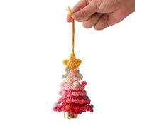 budiniao All'uncinetto con sfumature di colore, tessuto colorato, facile da lavare in lavatrice, compatto per casa, ufficio, arredamento e artigianato, UN