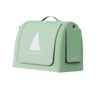 budiniao Borsa per Gabbia per Uccelli, Gabbia Portatile da Viaggio per pappagalli, parrocchetti e Piccoli pappagalli, Verde, 275x220x242mm
