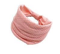 budiniao Fasce per la Testa Fascia per Il Sudore Elasticizzata della Boemia Accessori per Bandana a per Tesa Larga Regali avvolgenti Fitness Tennis Corsa in Bicicletta Yoga, Punto Rosa
