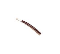 budiniao Forcine Forcine dal design semplice Styling Barrette alla moda Copricapo Accessori Ornamenti per acconciature Regalo meraviglioso, rosso scuro