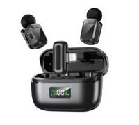 budiniao Goditi una lunga durata della batteria con il microfono wireless | per fornire una voce chiara utilizzando la tecnologia avanzata di riduzione del rumore Microfono wireless