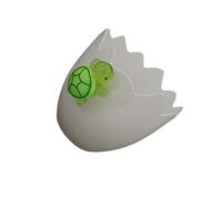 budiniao Mini Vaso per Fiori a Forma di Tartaruga con d'uovo Bianco, per Unico nel Suo Genere, per Interni ed Esterni, Fattoria, Ufficio, casa, davanzale Decorativo per Interni ed