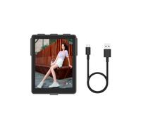 budiniao Schermo per selfie del telefono cellulare, proiezione posteriore del display per selfie, anteprima dell'immagine in tempo reale, strumento per riprese ABS