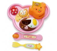 Budino con cucchiaio Educazione precoce in plastica Gioco di finzione Snack Giocattolo per bambini Divertenti giochi di ruolo Alimentazione per lo sviluppo dell'immaginazione Formazione prescola