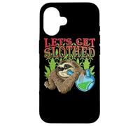 Budipo fumo erba camicia marijuana sloth cannabis kiffer Custodia per iPhone 16