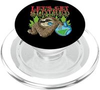 Budipo fumo erba camicia marijuana sloth cannabis kiffer PopSockets PopGrip per MagSafe
