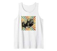 Bue muschiato retrò - Musk Ox Muskox Canotta