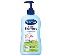 Bübchen, shampoo e gel doccia delicato per bambini con Aloe vera e proteine di frumento, nutre i capelli fini e la delicata pelle del neonato, quantità: 400 ml.