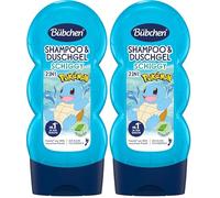 Bübchen Shampoo & Gel Doccia Bambini Pokémon Schiggy Edition 230ml (Confezione da 2)