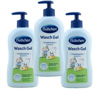 Bübchen Wasch Gel per Babys 3 x 400 ML Sensitiv Pulisce Di Testa fino A Piede