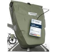 Büchel Borsa da bici per portapacchi I 25,4 L - 100% impermeabile I con maniglia e tracolla I borsa da bici per portapacchi, borsa da portapacchi, borse da bici posteriori