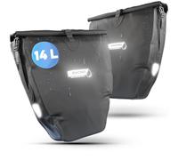 Büchel Borsa da bici per portapacchi I 25,4 L - 100% impermeabile I con maniglia e tracolla I borsa da bici per portapacchi, borsa da portapacchi, borse da bici posteriori