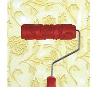 Bueer Rullo decorativo in gomma con manico in plastica da 17,8 cm (modello EG110)