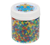 Bügelperlen midi Dose 3.000 Stück transparent-Mix [Vinyl LP] [VINYL]