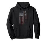 Buell Family American Flag T-shirt regalo per uomo Felpa con Cappuccio