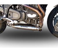 Buell Xb 12 2003-2007 Scarico Reverse Line GPR Double Slip-on Deeptone Inox