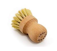 BÜMAG - Spazzola per pentole con setole naturali in fibra di legno - alternativa priva di plastica per l'uso quotidiano