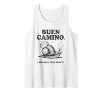 Buen Camino Camicia Lumaca STO Andando Molto Lentamente a Canotta