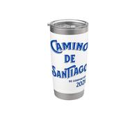 Buen Camino de Santiago de Compostela 2026 Escursioni Bicchiere termico in acciaio inox doppia parete