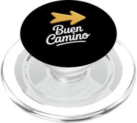 Buen Camino Freccia gialla Santiago Trekking souvenir San PopSockets PopGrip per MagSafe