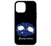 Buenas noches Buona notte in spagnolo Bi Lingual Bambini Ragazze Custodia per iPhone 12 Pro Max