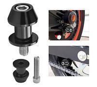 BUENTYA 2 Pezzi Nottolini M8 Nottolini Cavalletto Moto M8 Coppia Nottolini Cavalletto Moto 8MM Bobina Forcellone Adattatori Bobina Moto per Moto Bilanciere Posteriore Filettato