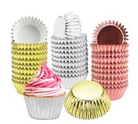 BUENTYA 600 pezzi Pirottini per Muffin e Cupcake Pirottini di Carta Mini Pirottini per Muffin Cartine per Muffin Contenitori per Muffin per Dessert Torta Matrimoni Compleanni Feste